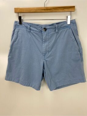 Vineyard Vines Light Blue Flat Front Chino Shorts